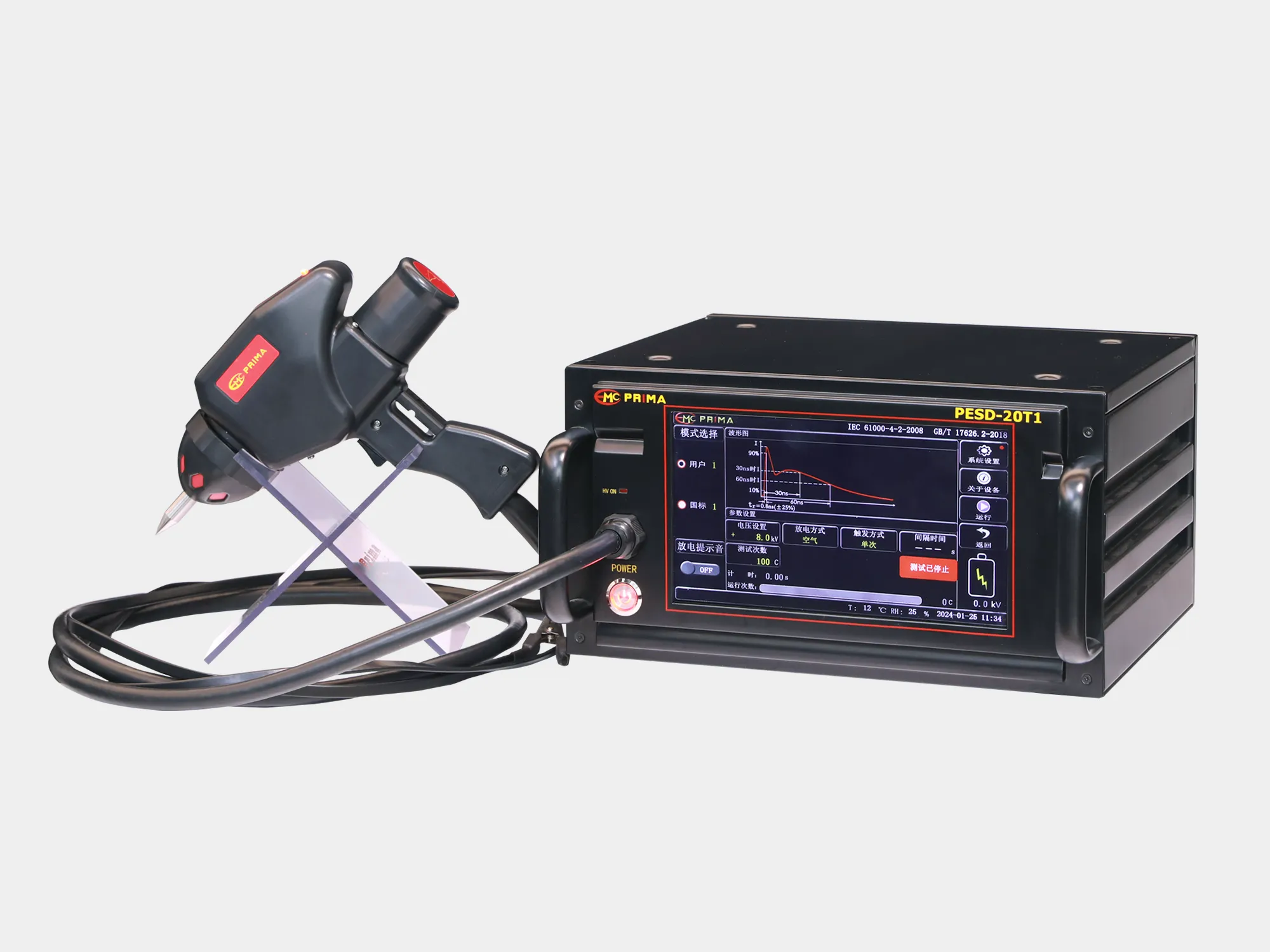 普锐马PRIMA PESD-20T1静电放电发生器
